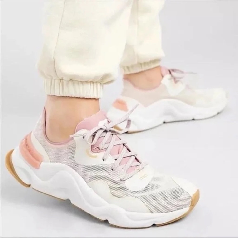 Sorel Women's Athletic Shoes - Pink and White